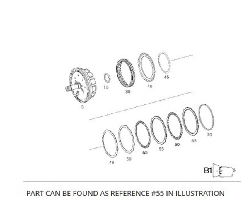 Mercedes Automatic Transmission Clutch Plate 2402720026